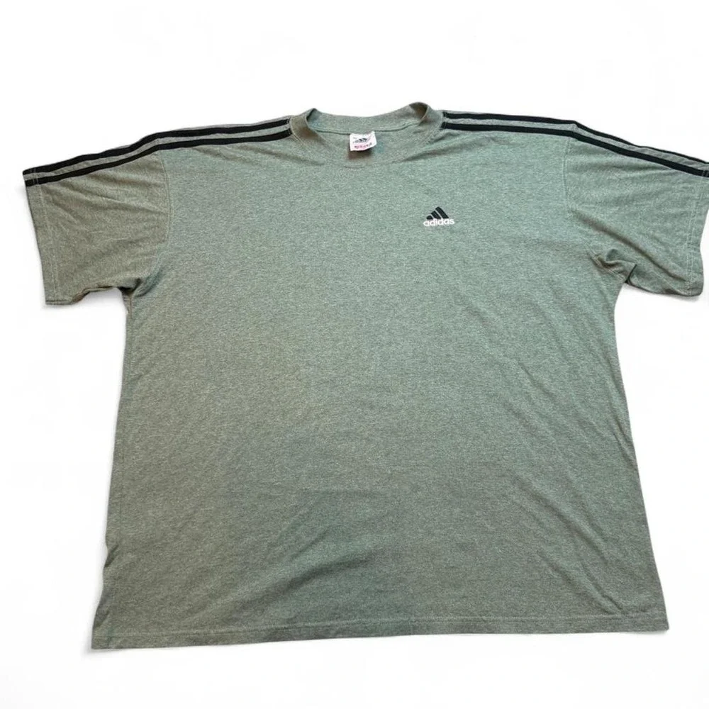 Vintage 90s Adidas three stripe sportswear tshirt size XL